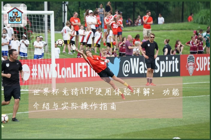 世界杯竞猜APP使用体验详解：功能介绍与实际操作指南
